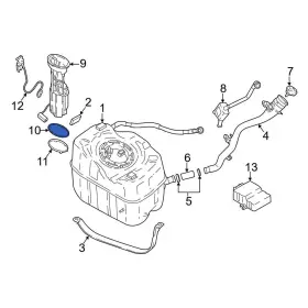 16117188567 Mini Oe For Cooper Countryman 2017-2024 Fuel Pump Tank Seal