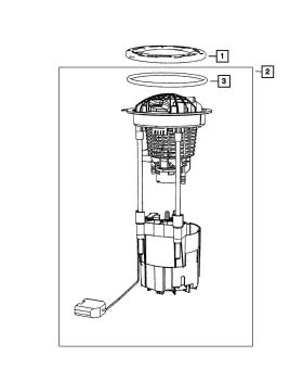 05145571ab Mopar Genuine Level Unit Module Kit