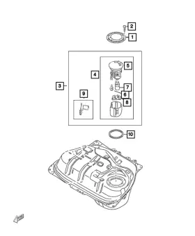 68313839aa Mopar Genuine Fuel Injection Pump