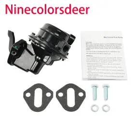 Ninecolorsdeer 1722 Black 6 Psi Fuel Pump For Chevrolet Bbc 396 402 427 454 502 6.6l 7.0l 7.4l 8.2l
