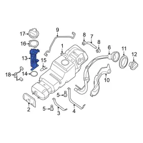170401pa0a Nissan Oe For Nv1500 2012-2021 Fuel Pump And Sender Assembly