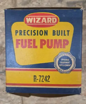 R-7242 Nos Vintage Wizard Fuel Pump