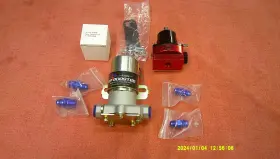 Np-zr815 Np Boosted Electric Fuel Pump Kit 140gph Regulator Gauge Fittings New
