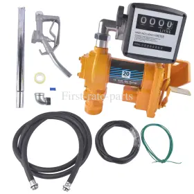 Fm-120-2 Oe Quality 20gpm 12v Yellow Fuel Transfer Pump For Gasoline Diesel Without Il Meter Nozzle Kit