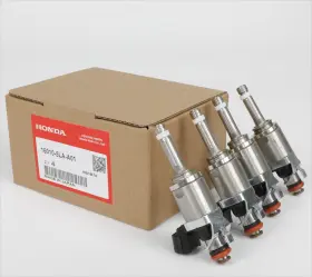 Oem 16450-5la-a01 4x New Fuel Injectors For Accord Cr-v Tlx Ilx 2.4l