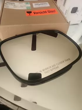 95573104004 Oem Door Mirror Glass Right Porsche Cayenne