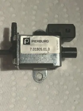 7.01805.01.0 Pierburg Intake System Vacuum Pump Solenoid For Audi A4 A6 A8 Vw Golf Jetta Oem