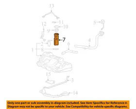 19180112 Pontiac Fuel Pump Assembly 3.8l With Supercharged Option Fits 04 Grand Prix 1179313 #3