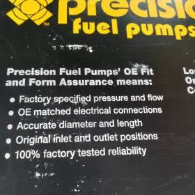 A30126 Precision Fuel Pump New In Box #3