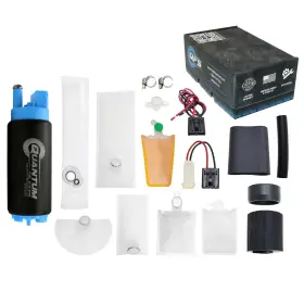 Qfs-341ft-u Qfs 340lph E85 Flex In-tank Efi Performance Fuel Pump Universal Master Install Kit