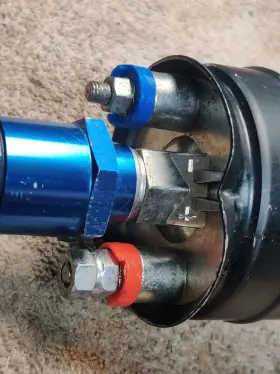 Quantum 702597399153 Qfs 380lph External Fuel Pump With Bracket #2