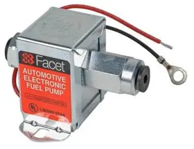 40257 Rareelectrical 686696278673 12v Facet Solid State Fuel Pump Fits 9-11.5psi All Carbureted Engs