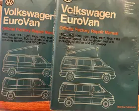 Vw8000149 Robert Bentley Volkswagen Eurovan Repair Manual Set Volume 1 And 2