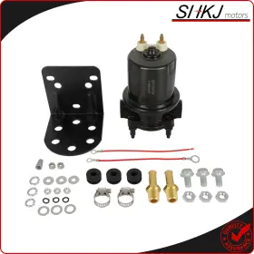 Sh133752g01 Shkjmotors Electric Fuel Pump 100 Gph 18 Psi P4601hp 3/8 Inch Npt Threads Universal Rotary Vane