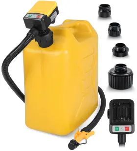 Fn901 Skyjdm Fuel Transfer Pump With Auto-stop Sensor And 4 Tank Adapter 2.4gpm 51