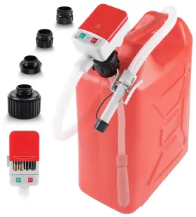 Tl404re202410312 Skyjdm Fuel Transfer Pump With Auto-stop Sensor 2.4gpm Portable For Gas And Diesel
