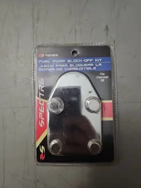 42463 Spectre Fuel Pump Block-off Plate Gas For Chevy Sb - New Sealed Package