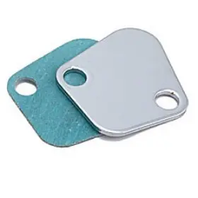 42473 Spectre Performance Big Block Chevy And Others Chrome Fuel Pump Off Plate With Gasket