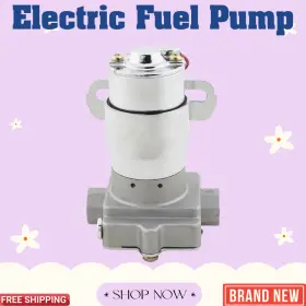 2891052 Speedway Motors Universal 2-valve Electric Fuel Pump 130 Gph 14 Psi 3/8in Npt Female