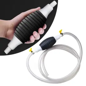 Tescyg2010bl Tesnaao 1 Pc Car Fuel Pump Kit 6.56ft Five-second Oil Output Portable Manual Tr
