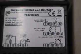 Ts430-m-230 Thermosystems New Ts430-series Electronic On/off Thermostat Panel Mounting 33x75m Stock G693a