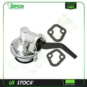 Ta16281307p Topcn-autoparts High Volume Mechanical Gas Fuel Pump 6psi 80gph For Ford 289 302 Windsor Mustang