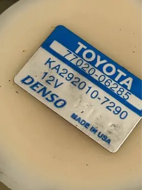 77020-06285 Toyota 2012-2017 Camry 2.5l Fuel Pump Oem #2