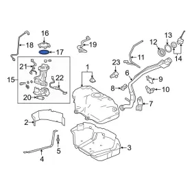 9030131016 Toyota Oe For Tacoma 2016-2024 Fuel Pump Gasket