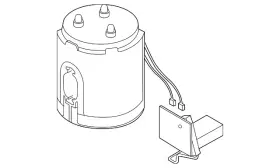 3c8-919-051-a Volkswagen Genuine Fuel Pump Assembly