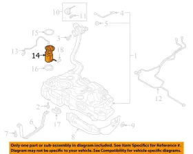 5qm919051 Volkswagen Fuel Pump Assembly Tank Mounted Fits 19 Jetta 1862512 #3