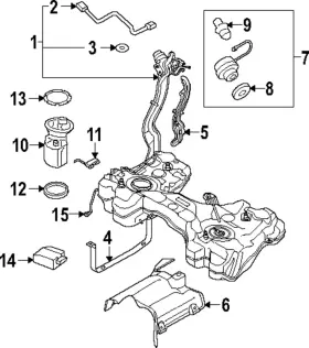 8v0-919-673-d Volkswagen Genuine Sending Unit