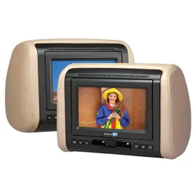 Mtghrd1 Voxx New Movies To Go 7 Inch Headrest Monitor Dvd With Hdmi Input- 3 Covers #2