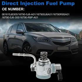 No.061615j6305 X Autohaux 061615j6305/16790-5j6-a01 High Pressure Fuel Pump For Acura Mdx Rlx Honda Odyssey Pilot