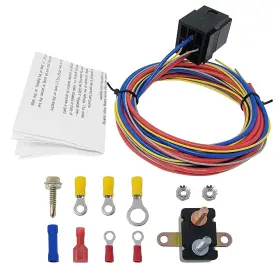 Dac609 Yolando Electric Fuel Pump Relay Kit Wiring Harness 30 Amp Heavy Duty Long
