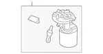 Genuine Ford Fuel Pump And Sender Assembly JL3Z-9H307-H. Fixed Price $540.80.