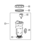 Genuine Mopar Fuel Level Circuit Board Package CBK17552AB. Fixed Price $101.94.