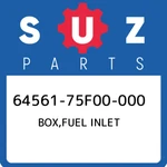 64561-75F00-000 Suzuki Box,fuel Inlet 6456175F00000, New Genuine Oem Part. Fixed Price $41.34.