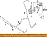 Mercedes Oem 07-21 CL550 Pump Hoses-ps Insulator 0004660400. Fixed Price $257.40.