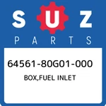 64561-80G01-000 Suzuki Box,fuel Inlet 6456180G01000, New Genuine Oem Part. Fixed Price $45.62.