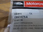 New Motorcraft Fuel Pump Gasket CG-811. Fixed Price $75.00.