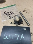 Camaro Nova Chevelle C10 K10 Marine Boat Fuel Pump Mount Plate W/ Pushrod Sbc V8. Fixed Price $74.99.