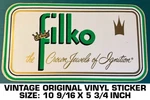 Filko Crown Jewels Of Ignition Vintage Original Vinyl Decal Sticker - Racing. Fixed Price $15.99.