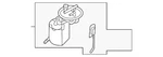 Genuine Ford Sender And Pump Assembly MB3Z-9H307-U. Fixed Price $108.14.