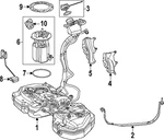 Genuine Mercedes-benz Fuel Pump And Strainer Set 254-470-23-00-64. Fixed Price $67.47.