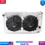 For 82-02 Chevrolet S10 S-10 Blazer V8 Conversion 3 Row Radiator Shroud Fan. Fixed Price $214.00.