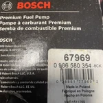 Bosch 67969 Electric Fuel Pump For Select 02-12 Mercedes-benz Models. Fixed Price $200.00.
