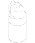 Genuine Mazda Fuel Pump And Strainer Set PE01-13-350. Fixed Price $215.36.