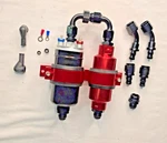 Tsp JM1040KT-10-BK Universal Electric Inline Efi Fuel Pump Red Micron Filter. Fixed Price $208.29.