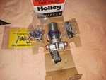 Holley 12-802-1 110 Gph Blue Electric Fuel Pump With Regulator New In Box. Fixed Price $201.00.