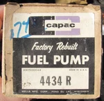 Nors Capac 4434 Rebuilt Fuel Pump. Fixed Price $350.00.